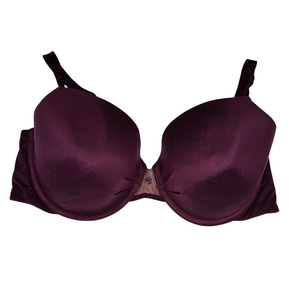 Victoria’s Secret maroon red lined semi bra 38D